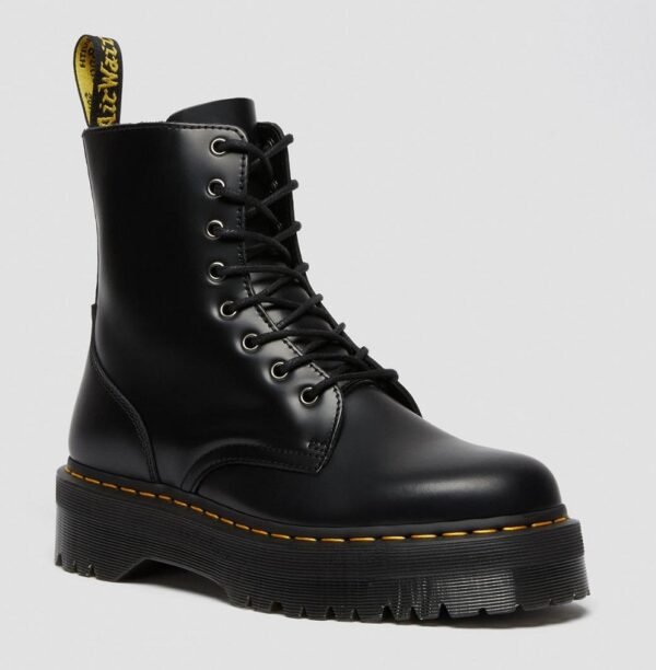 DR. MARTENS 1460 JADON SMOOTH PLATFORM BLACK