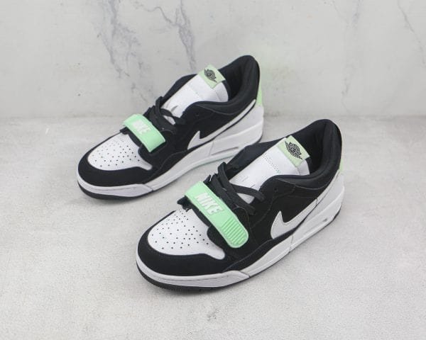 Jordan Legacy 312 Low Black White Teal Tint