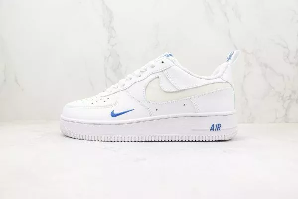 Air Force 1’07 Low White Blue Logo