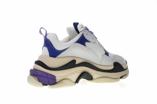 Triple S White Blue Violet