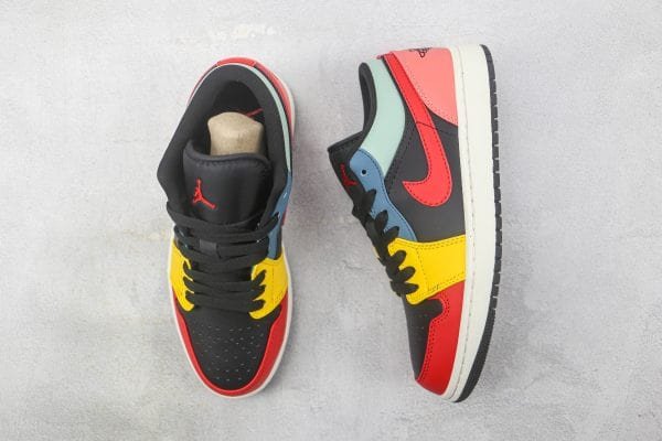 Nike Air Jordan 1 Low SE Black Multi-Color