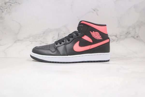 NIKE Air jordan 1 Mid fluorescent Black Pink