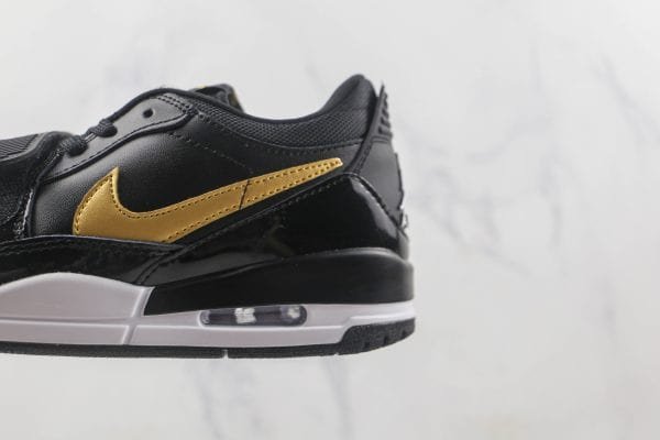 Jordan Legacy 312 Low Black Metallic Gold