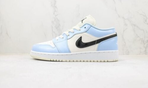 Nike Air Jordan 1 Low Ice Blue Black