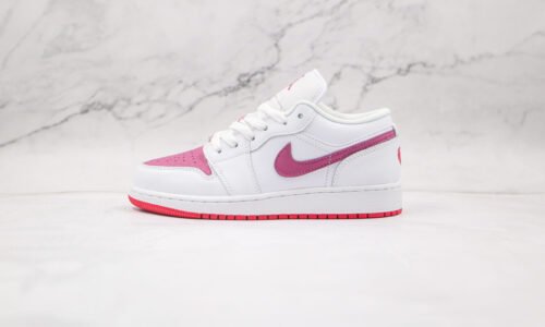 NIKE Air Jordan 1 Low White and purple