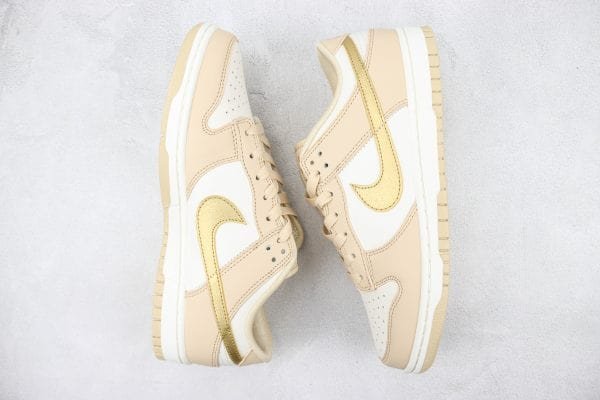 Nike Dunk Low Phantom Metallic Gold