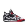 NIKE AIR JORDAN 4 BLACK X WHITE X RED