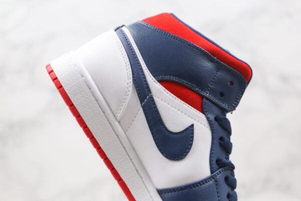 NIKE Air Jordan 1 Mid Blue red white