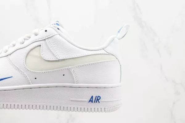 Air Force 1’07 Low White Blue Logo