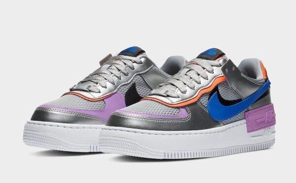 NIKE AIR FORCE SHADOW METALIC PURPLE