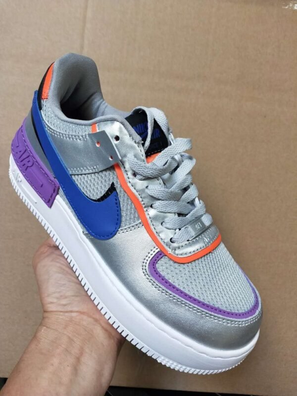 NIKE AIR FORCE SHADOW METALIC PURPLE