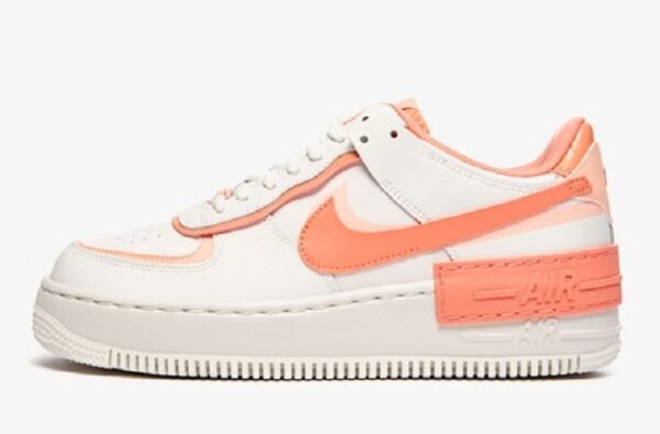 NIKE AIR FORCE SHADOW WHITE CORAL