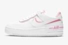 NIKE AIR FORCE SHADOW WHITE PINK