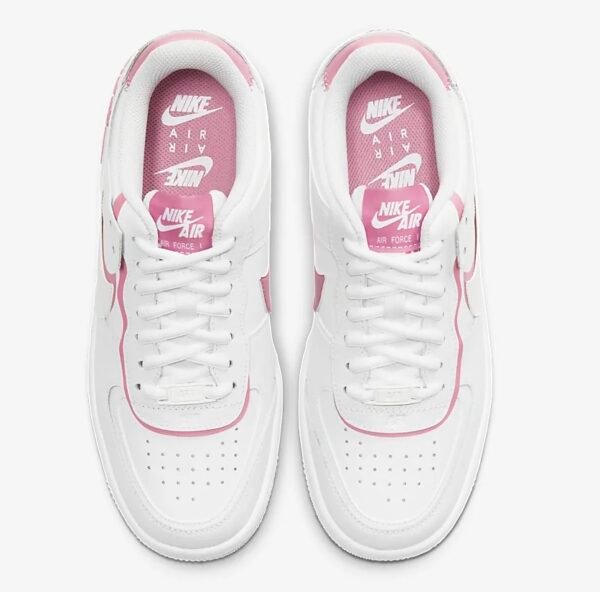 NIKE AIR FORCE SHADOW WHITE PINK