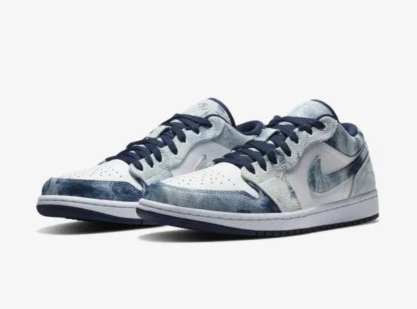 JORDAN 1 LOW WASHED DENIM