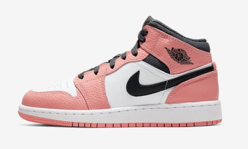 AIR JORDAN 1 MID GS PINK QUARTZ