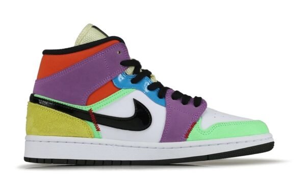 NIKE AIR JORDAN 1 MID MULTICOLOR