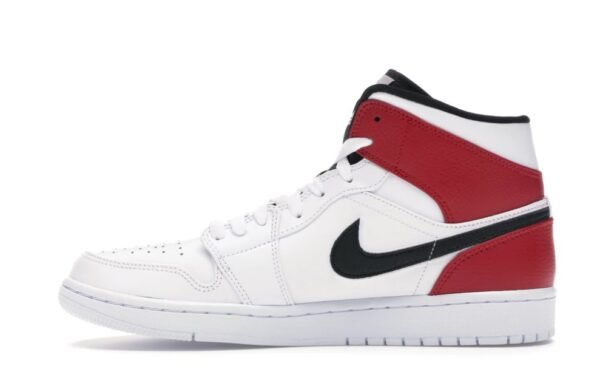 NIKE AIR JORDAN 1 MID WHITE RED