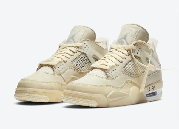 NIKE AIR JORDAN 4 OFF-WHITE SAIL