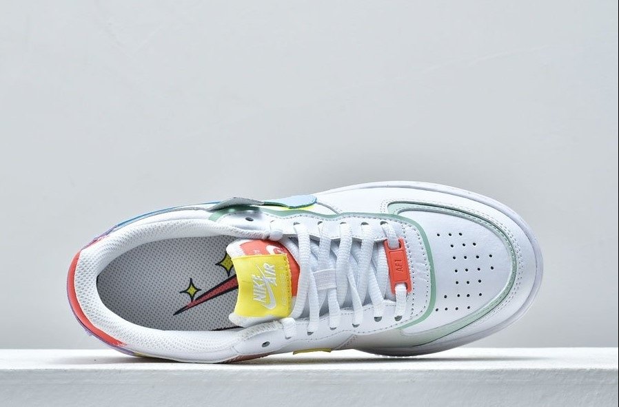 nike air force shadow white hydrogen blue