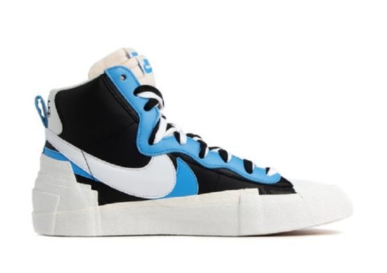 NIKE BLAZER MID SACAI UNIVERSITY BLUE