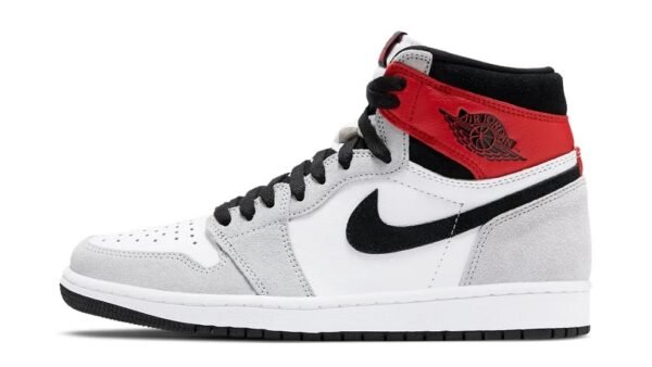 NIKE AIR JORDAN 1 RETRO HIGH SMOKE GREY RED