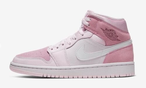 NIKE AIR JORDAN WMNS MID WHITE DIGITAL PINK