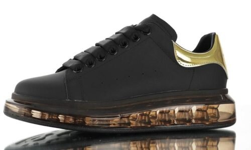 Alexander McQueen Air Black Gold