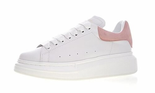 Alexander McQueen Blanco Rosa