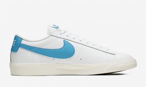 NIKE BLAZER LOW LEATHER BLUE