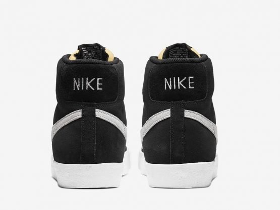 NIKE BLAZER MID 77 BLACK X WHITE LOGO