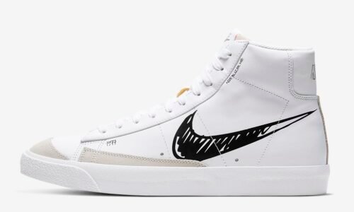 NIKE BLAZER MID 77 VINTAGE WHITE X BLACK