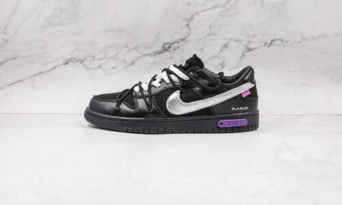 NIKE Off-White x Nike Dunk Low’50’ Black Silver