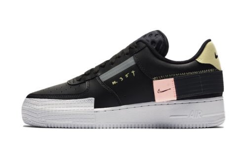 NIKE AIR FORCE LOW TYPE BLACK