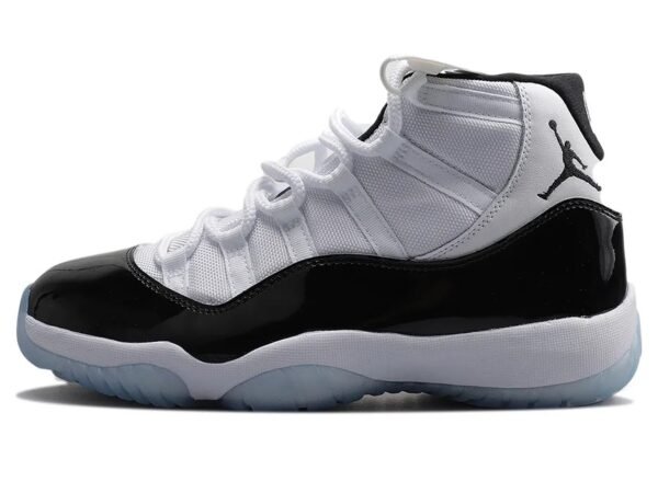 NIKE AIR JORDAN 11 WHITE AND BLACK