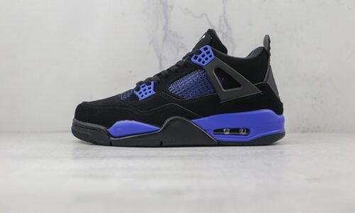 Nike Jordan 4 Retro Black Game Royal