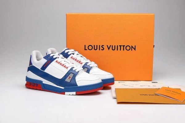 Louis Vuitton LV Trainer Blue/Red