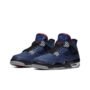 NIKE AIR JORDAN 4 BLACK (BLUE DETAILS)