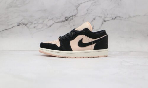 NIKE Air Jordan 1 Low Black and white powder