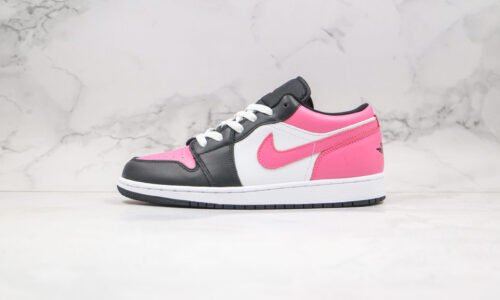 NIKE Air Jordan 1 Low Black Pink White