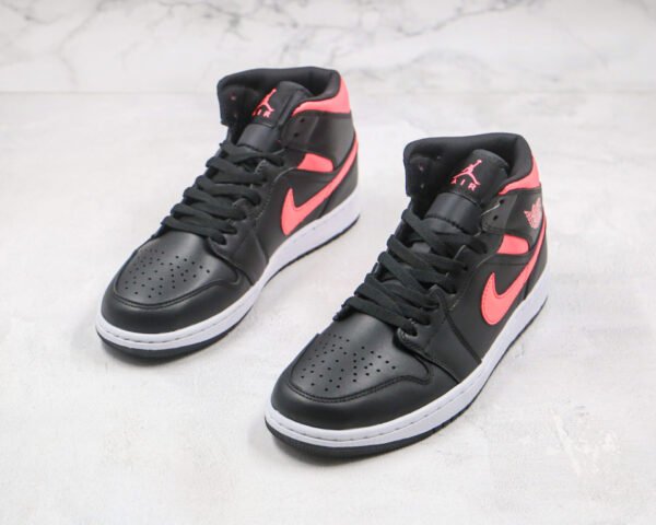 NIKE Air jordan 1 Mid fluorescent Black Pink