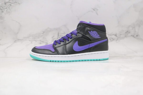 NIKE Air jordan 1 Mid Black Purple