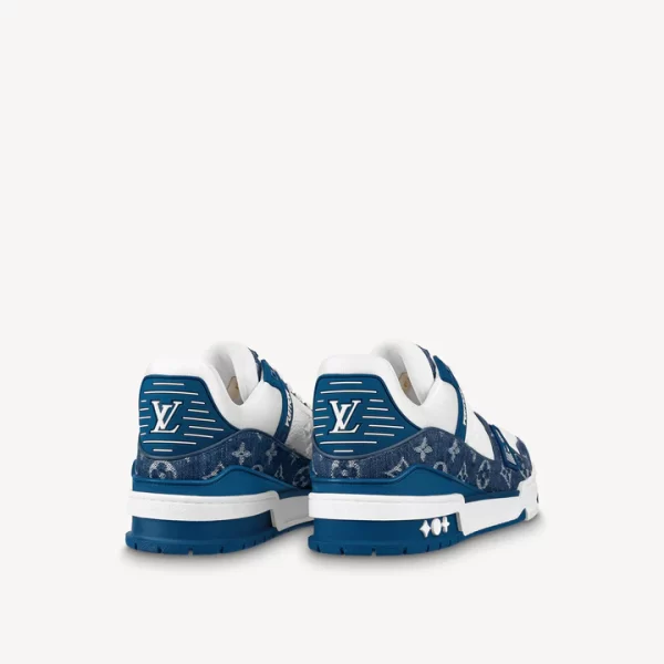 LV TRAINER SNEAKER BLUE