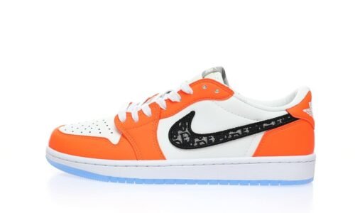 Dior x Nike Air Jordan 1 Low OG”Orange/Oblique”