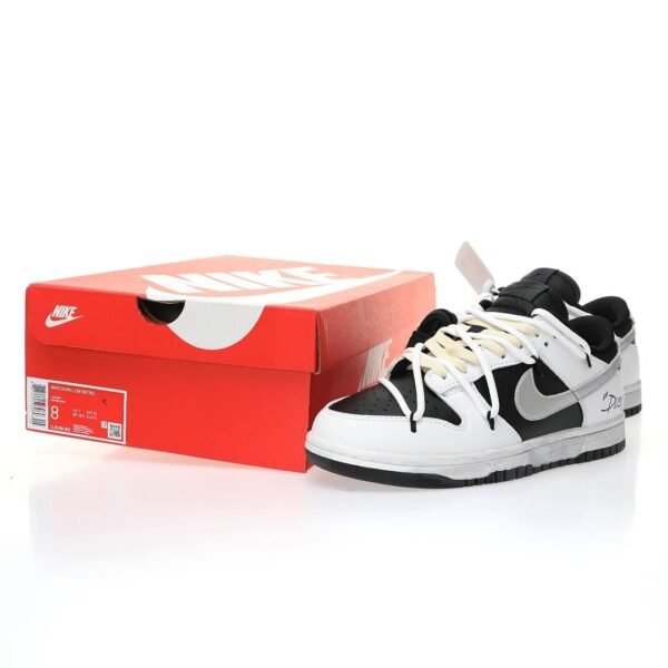 Nike SB Dunk Low Lot ”White/Black/Sliver Dust”