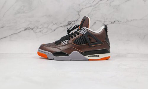 NIKE Air Jordan 4 Metallic orange fabric