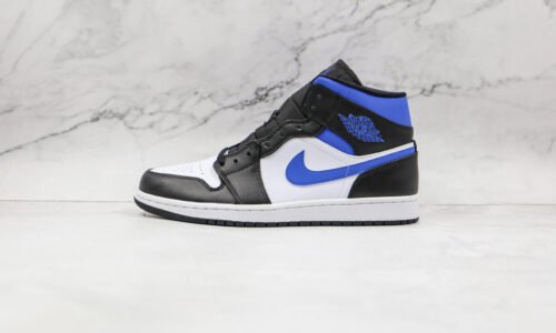 Nike  Air Jordan 1 Mid White Black Royal