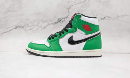 NIKE AJ1 high top white green