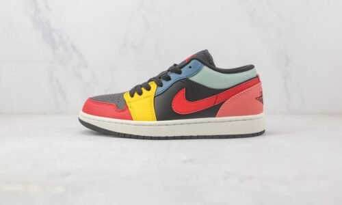 Nike Air Jordan 1 Low SE Black Multi-Color