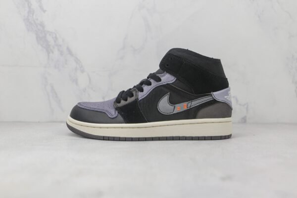 Nike Air Jordan 1 Mid Inside Out Black